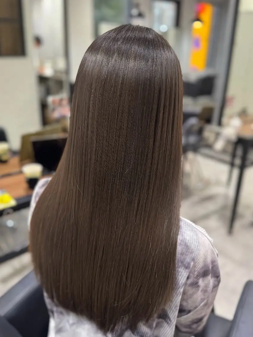 ロング カラー 髪質改善 カット ヘアカラー トリートメント 縮毛矯正・髪質改善 支持率No1🫧北島のヘアスタイル