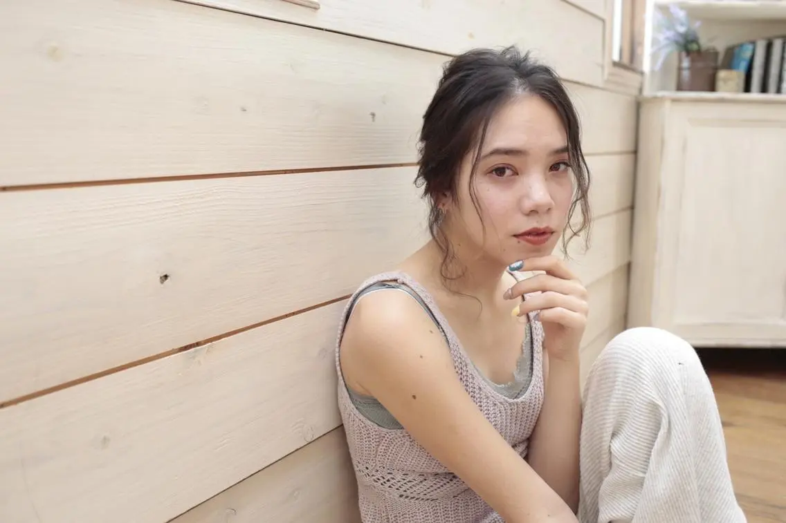 セミロング 松島 涼花のヘアスタイル