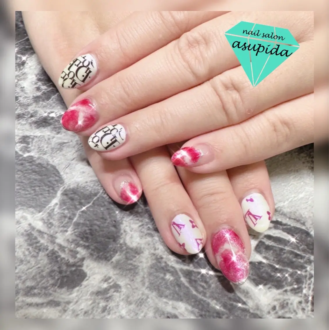 ネイル ハンドネイル nail salon asupidaのネイルデザイン
