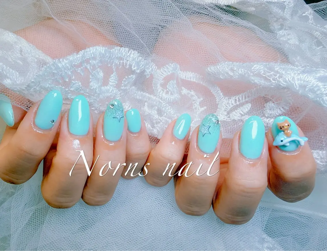 ネイル Norns nail (猫いるサロン🐈)のネイルデザイン