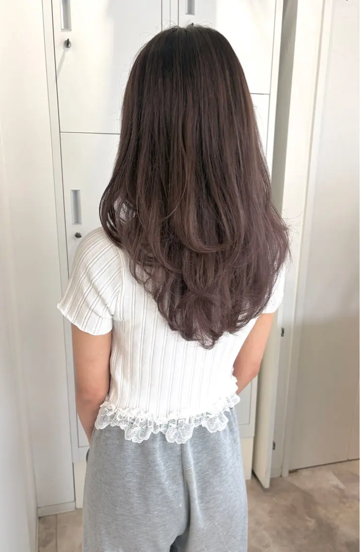 ロング カラー 河野いずみ レイヤー/ボブ 🤍のヘアスタイル