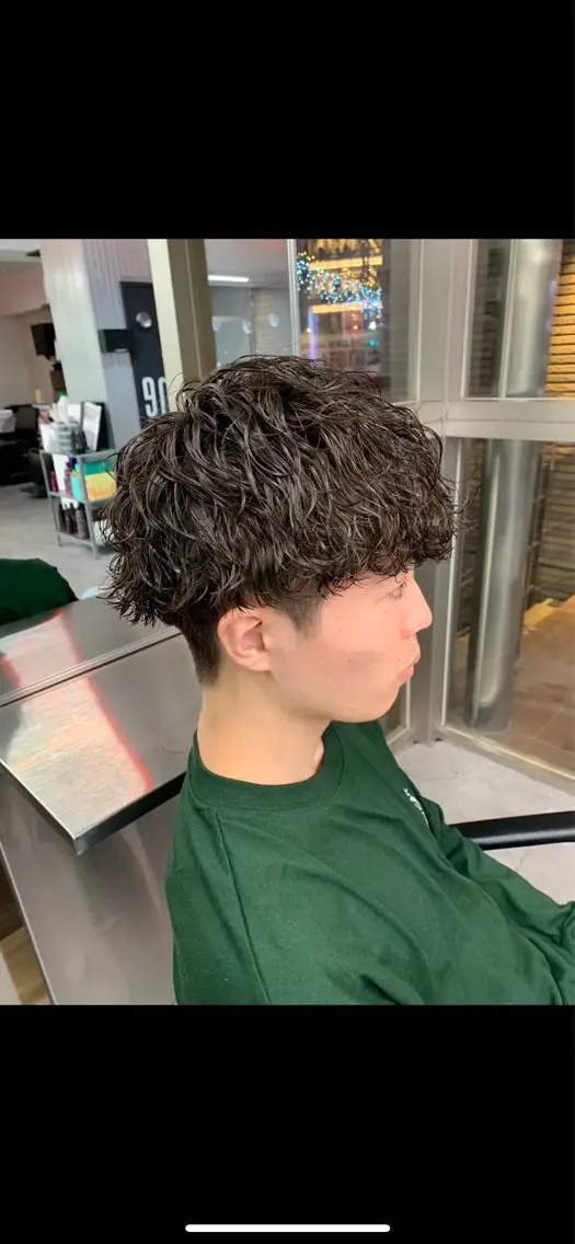 パーマ メンズ カット パーマ パーマ支持率No.1 ❤️🔥安成弾のヘアスタイル