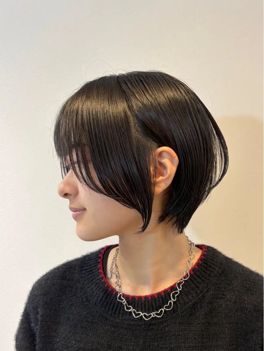 ショート ショートヘア カット ショート/レイヤー/ ボブ/安本和史のヘアスタイル
