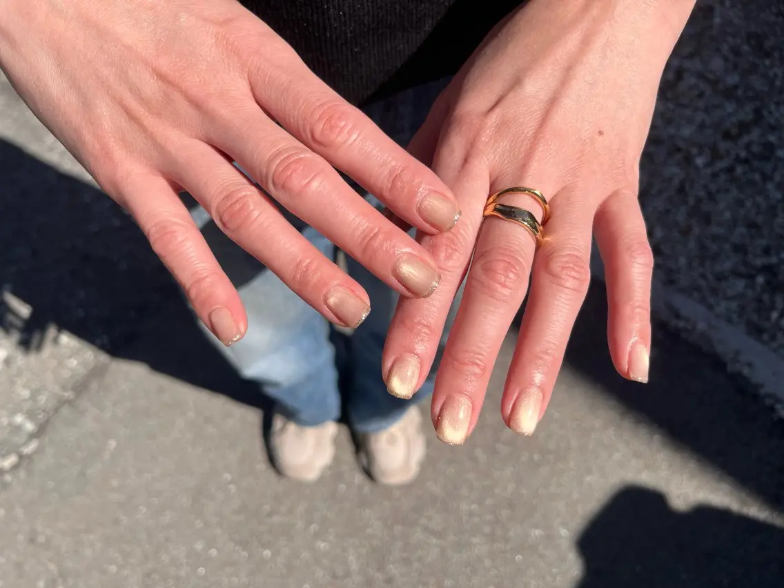 ネイル ラメ(グリッター) マグネットネイル ek.nail⭐︎ kanaのネイルデザイン