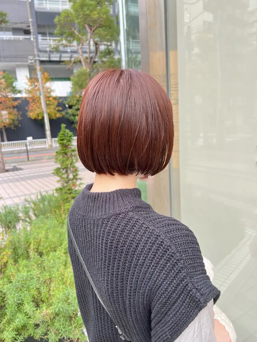 【🏷人気no.2🥈ロング〜ボブ限定🪻】髪質改善カット➕髪質改善カラー➕トリートメント🧴(学割¥11960)の写真