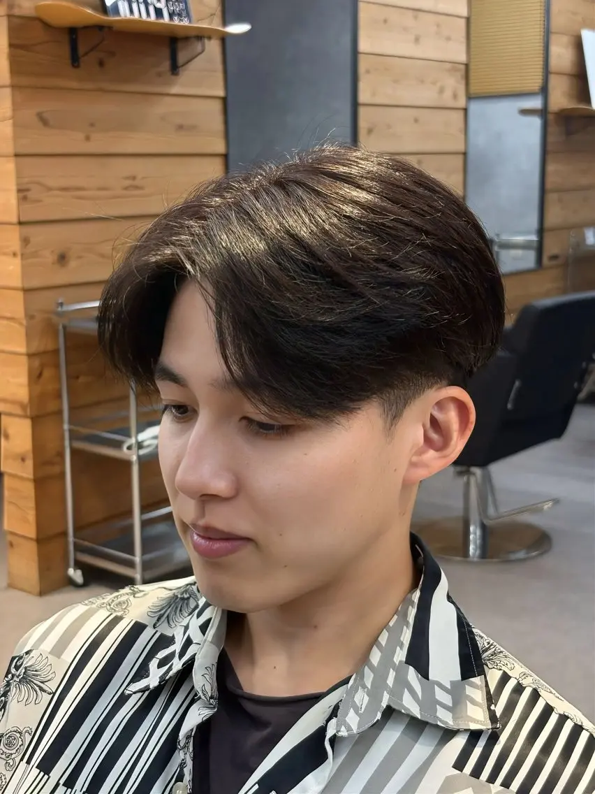 メンズ センターパート 【VeRO】 河 正志のヘアスタイル