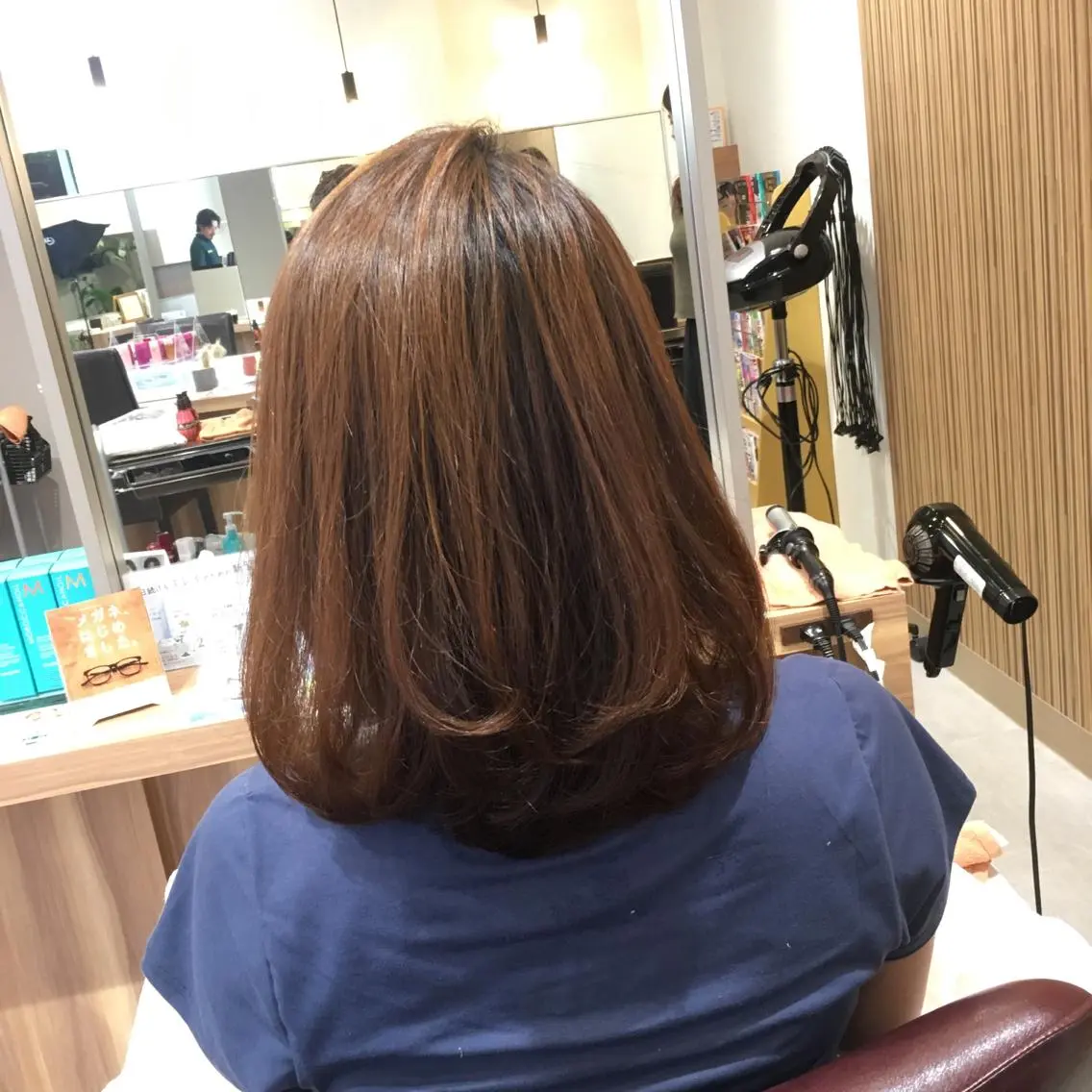 ミディアム 城領 直輝のヘアスタイル