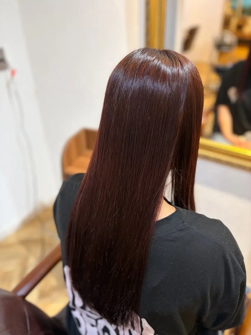 ロング カラー ヘアカラー 🫧透明感カラー/ 中井香菜🫧のヘアスタイル