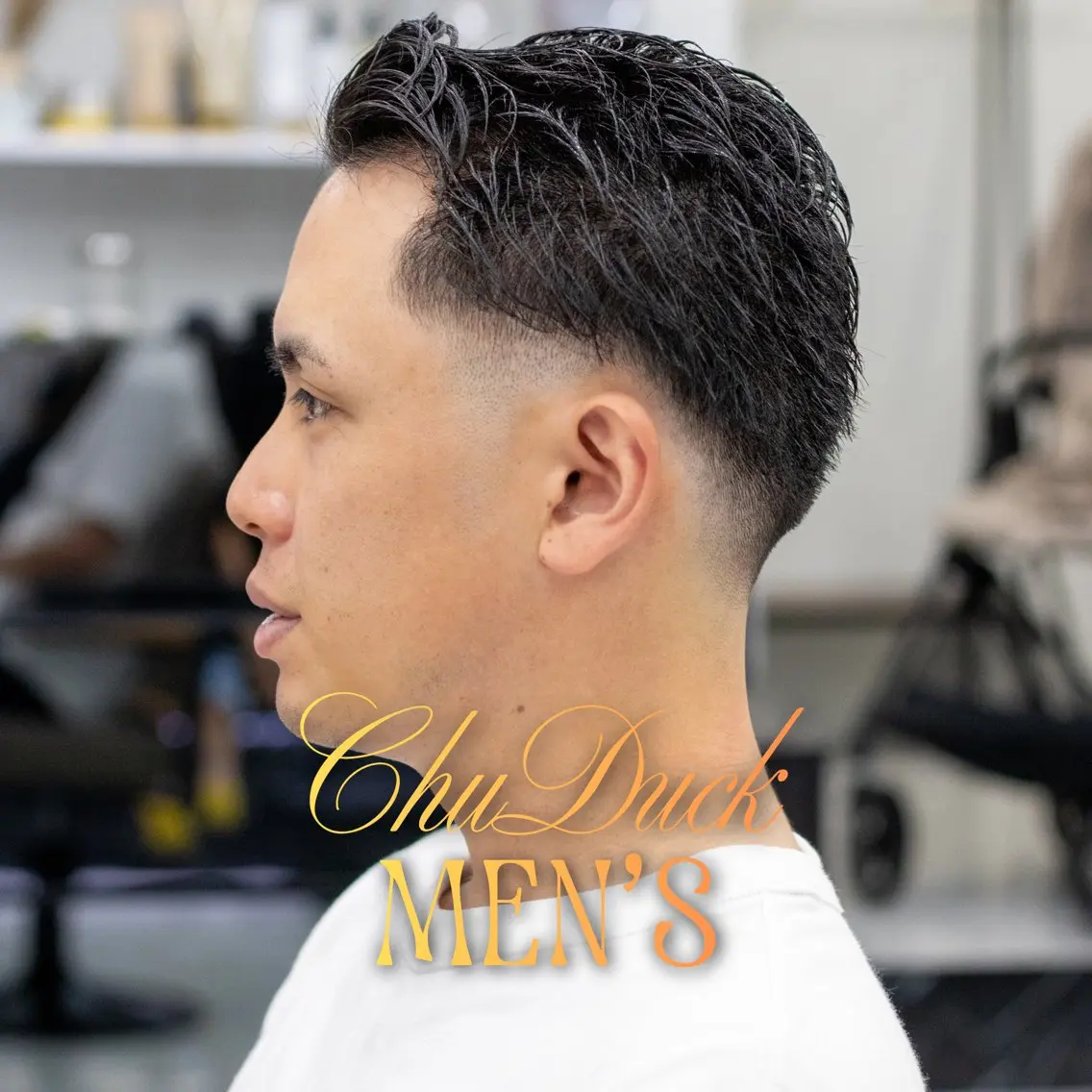 ショート メンズ フェードカット カット フェード×メンズ カット|SHOTAのヘアスタイル