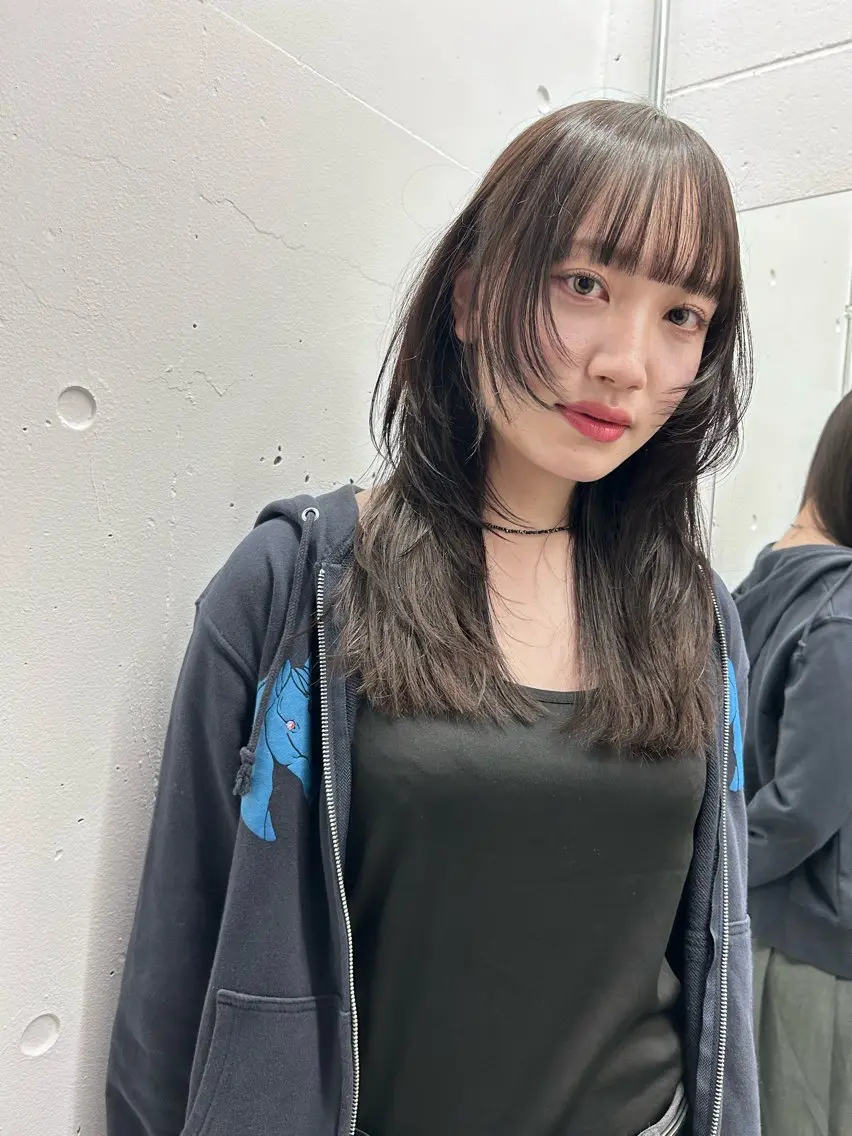 セミロング Pia ツボイ ケイタのヘアスタイル