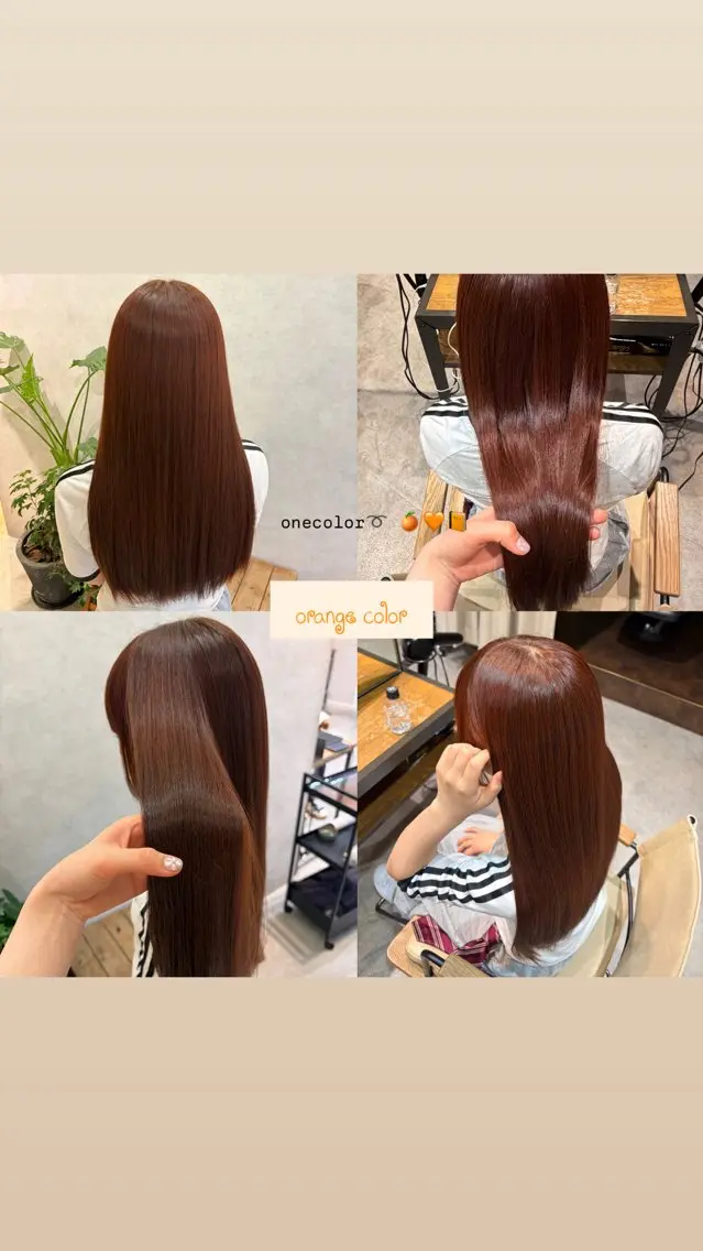 ロング カラー カラーモデル募集中 anna🫧のヘアスタイル