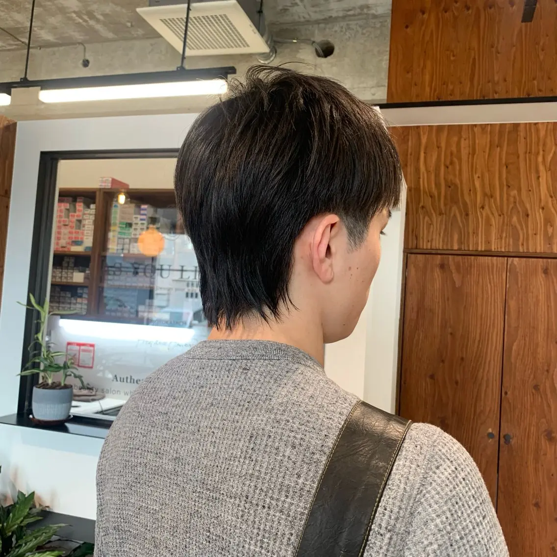 メンズ カット コウノス マサコのヘアスタイル