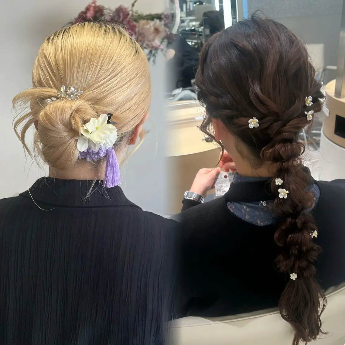 ヘアアレンジ ヘアセット ami omochaのヘアスタイル
