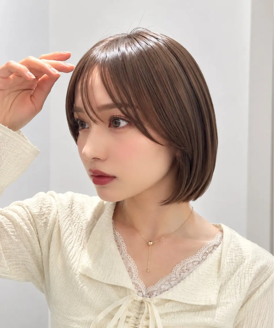 ショート カラー 似合わせカット カット ヘアカラー 骨格診断🌸/ 似合わせ/ゆうきのヘアスタイル