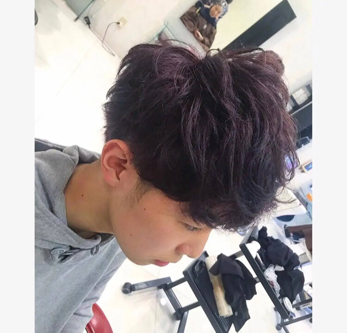カラー メンズ 【育休中】EARTH 荒井店HARUNAのヘアスタイル
