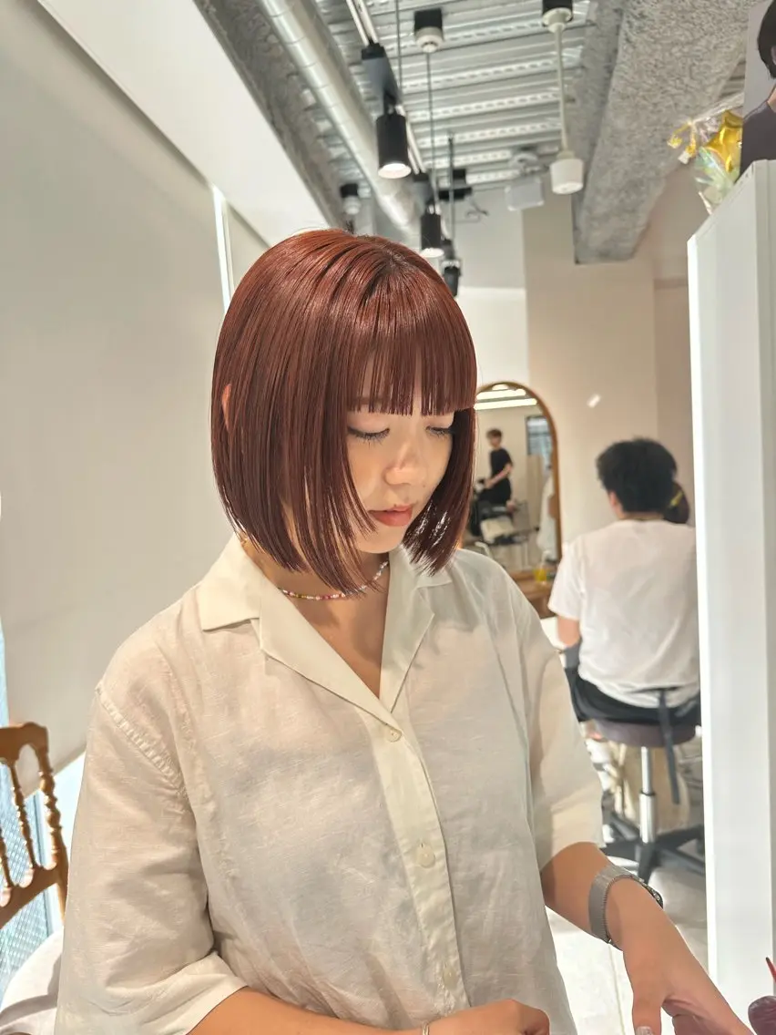 ミディアム カラー キッズ オトナヘア🌸 harukaのヘアスタイル