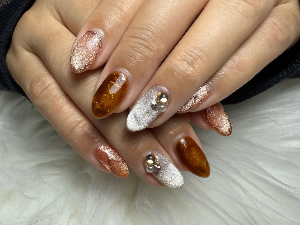 ミディアム shandy nailのネイルデザイン