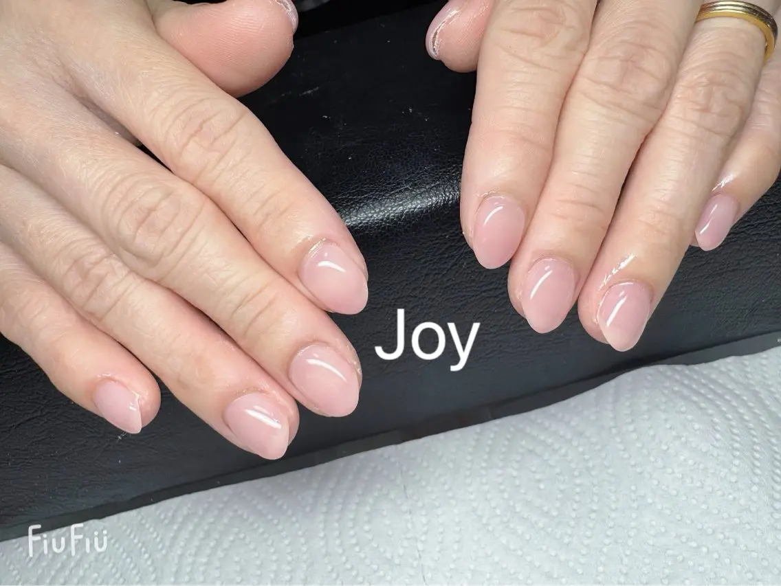 ネイル ジェルネイル ワンカラーネイル シンプルネイル Nail Salon JOYのネイルデザイン