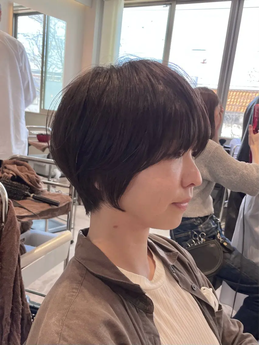 ショート ショートヘア 中村 研介のヘアスタイル