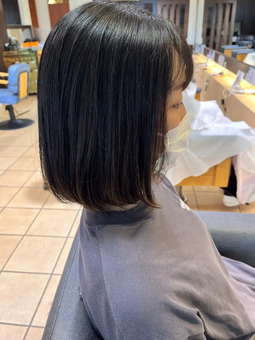 ミディアム カラー ヘアアレンジ カット 韓国レイヤー/透明感 💎Tomoya💎のヘアスタイル