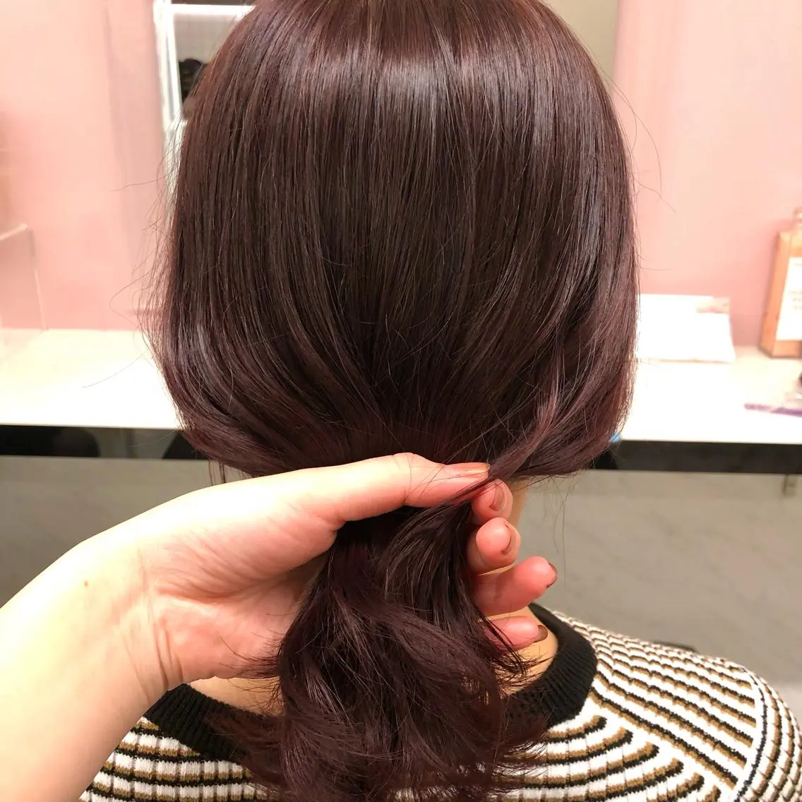 ロング カラー ヘアアレンジ 透明感/艶髪/💖 トレンドスタイル💖のヘアスタイル