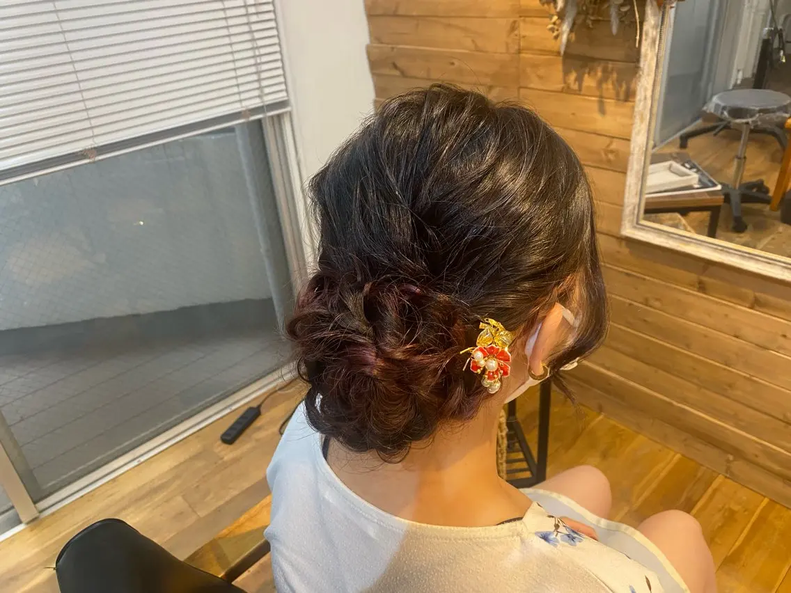 ヘアアレンジ 新店舗🌟美髪矯正 🌟三塚有紀子のヘアスタイル