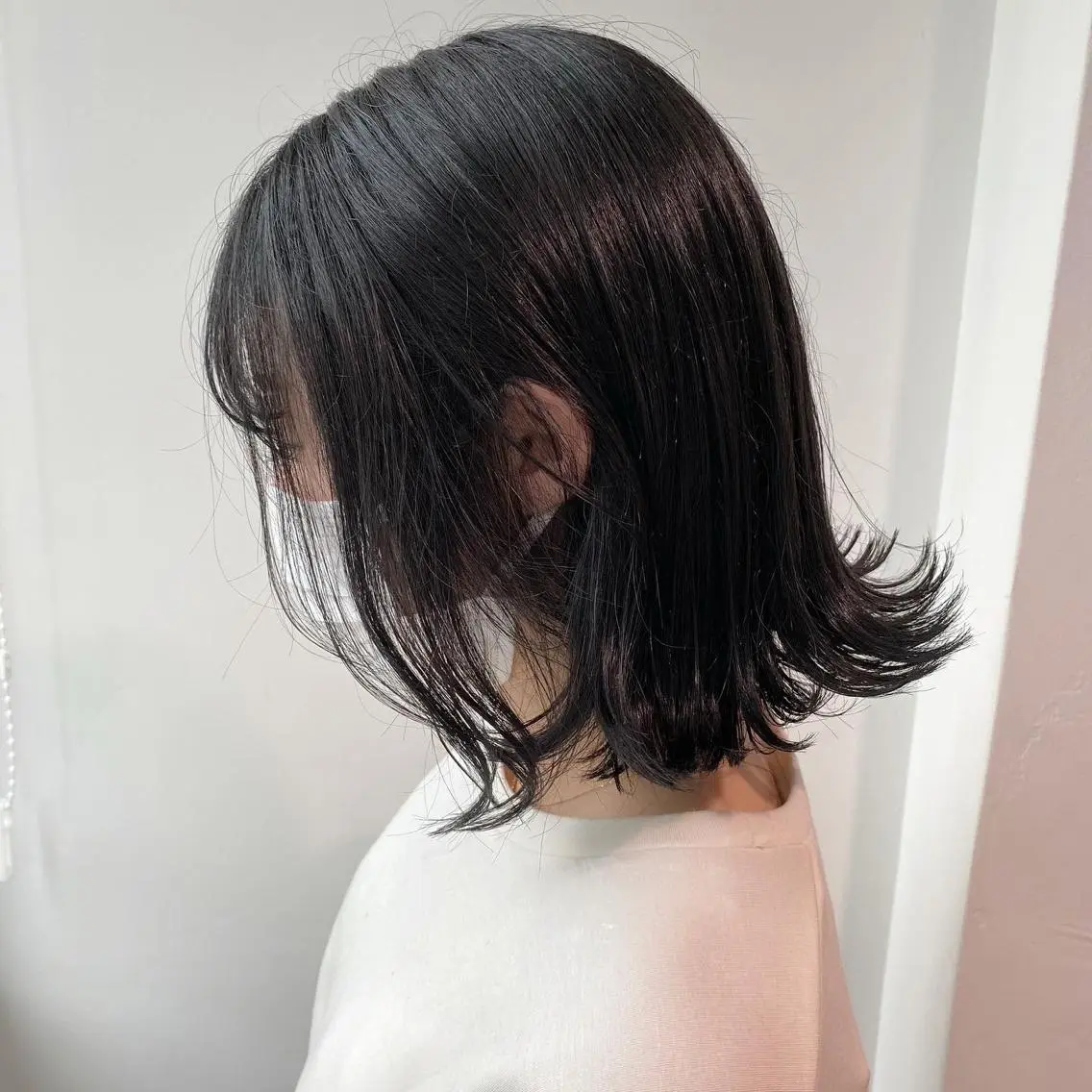 ミディアム カラー センターパート特化 井上健太のヘアスタイル