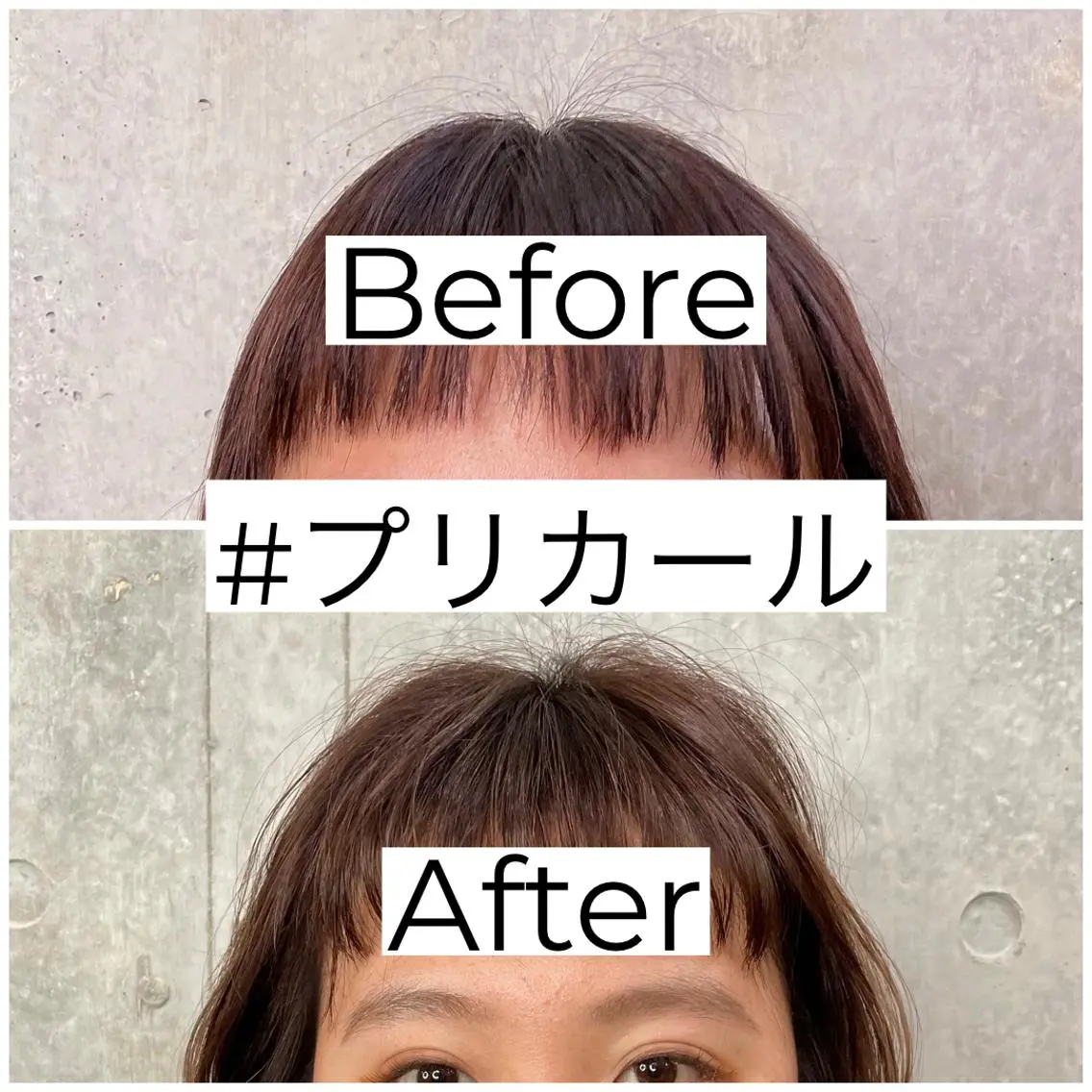 SNSで話題💫cut&プリカール(根元ふんわりパーマ)&2stepオージュアの写真