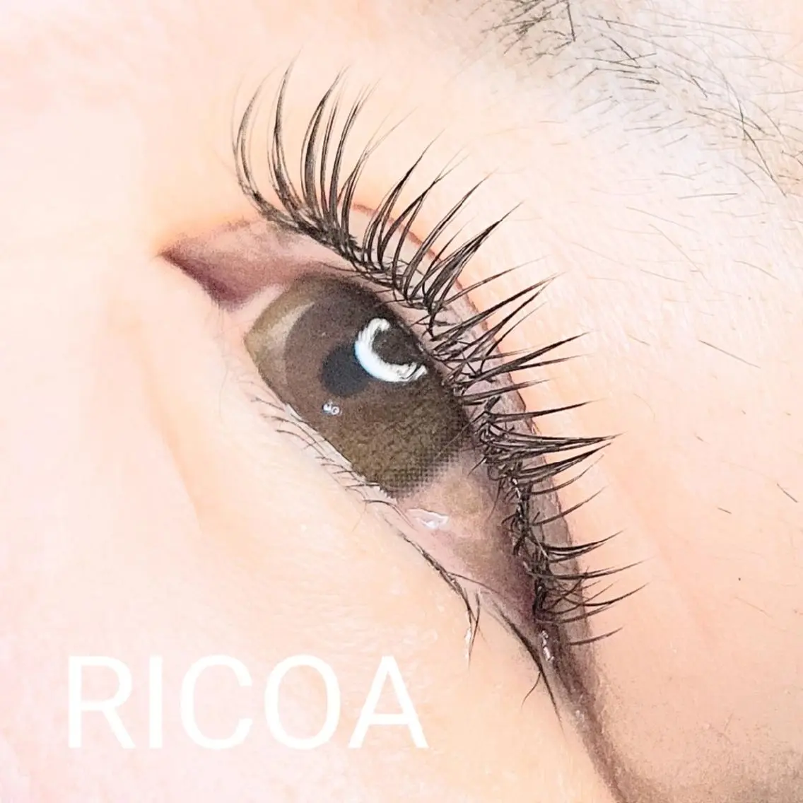 マツエク・マツパ フラットラッシュ RICOA 酒井のマツエク・マツパデザイン