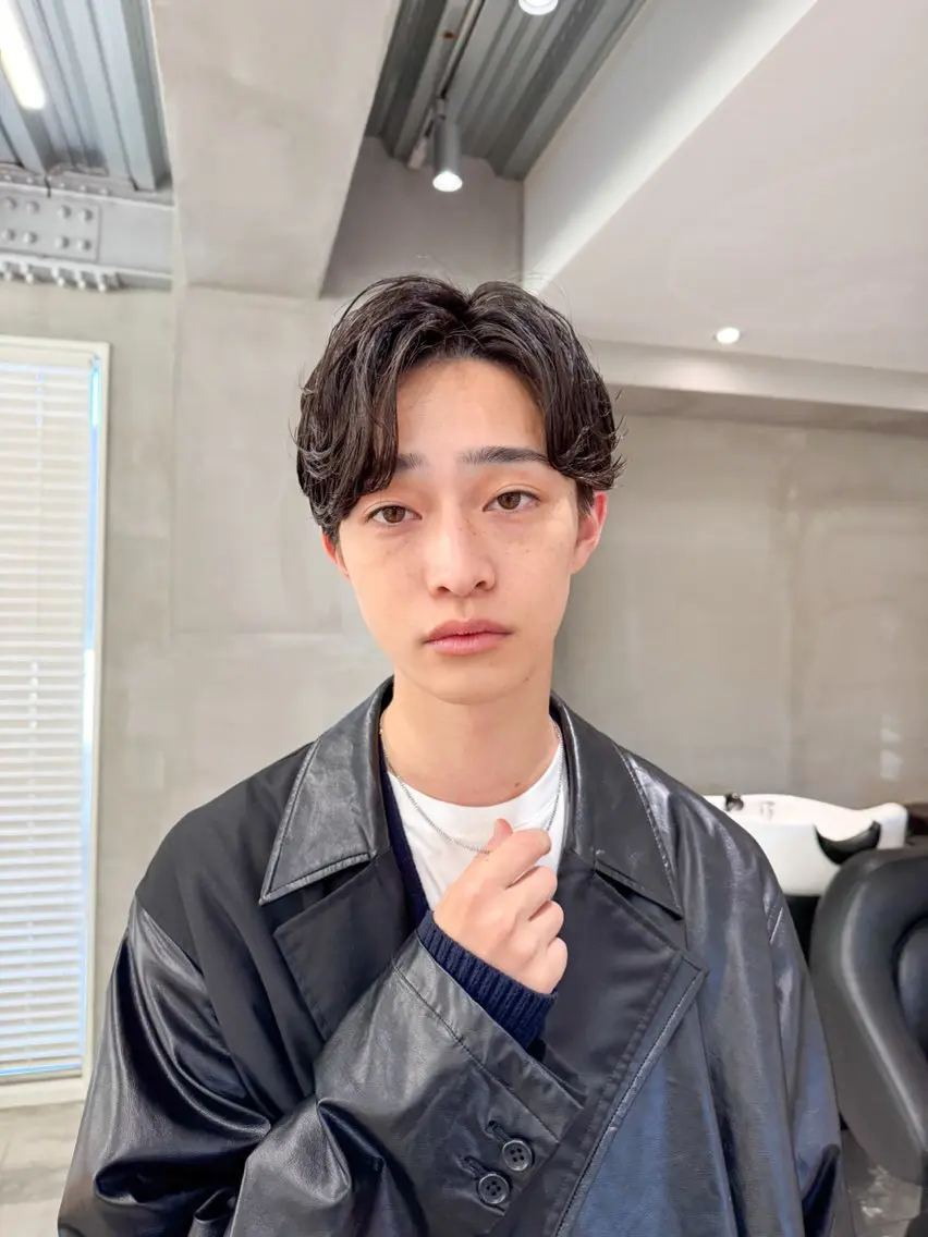 メンズ 山中 束真のヘアスタイル