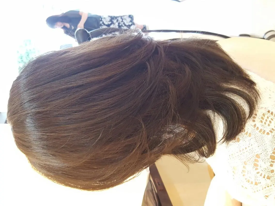 ミディアム 森下 勝誠のヘアスタイル