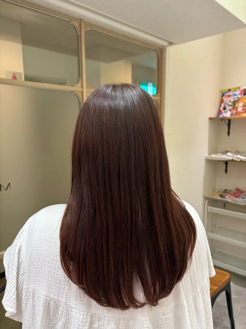 ロング MAHAE 中司のヘアスタイル