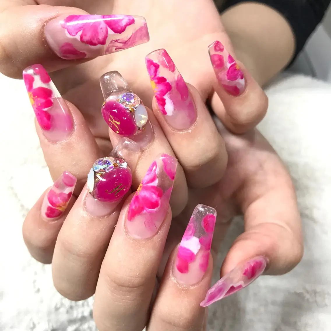 ネイル スカルプネイル 渋谷ビュレネイル Kaoruのネイルデザイン