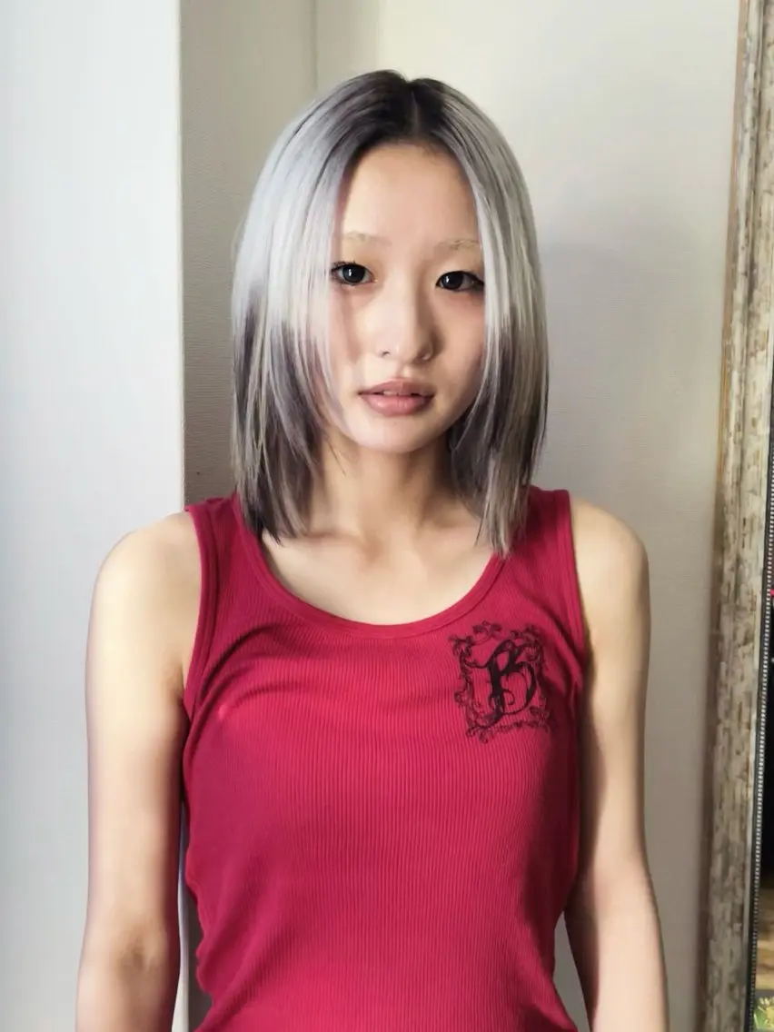 ミディアム ヘアカラー トリートメント 園田 渉 ◤SHIKIO◢のヘアスタイル