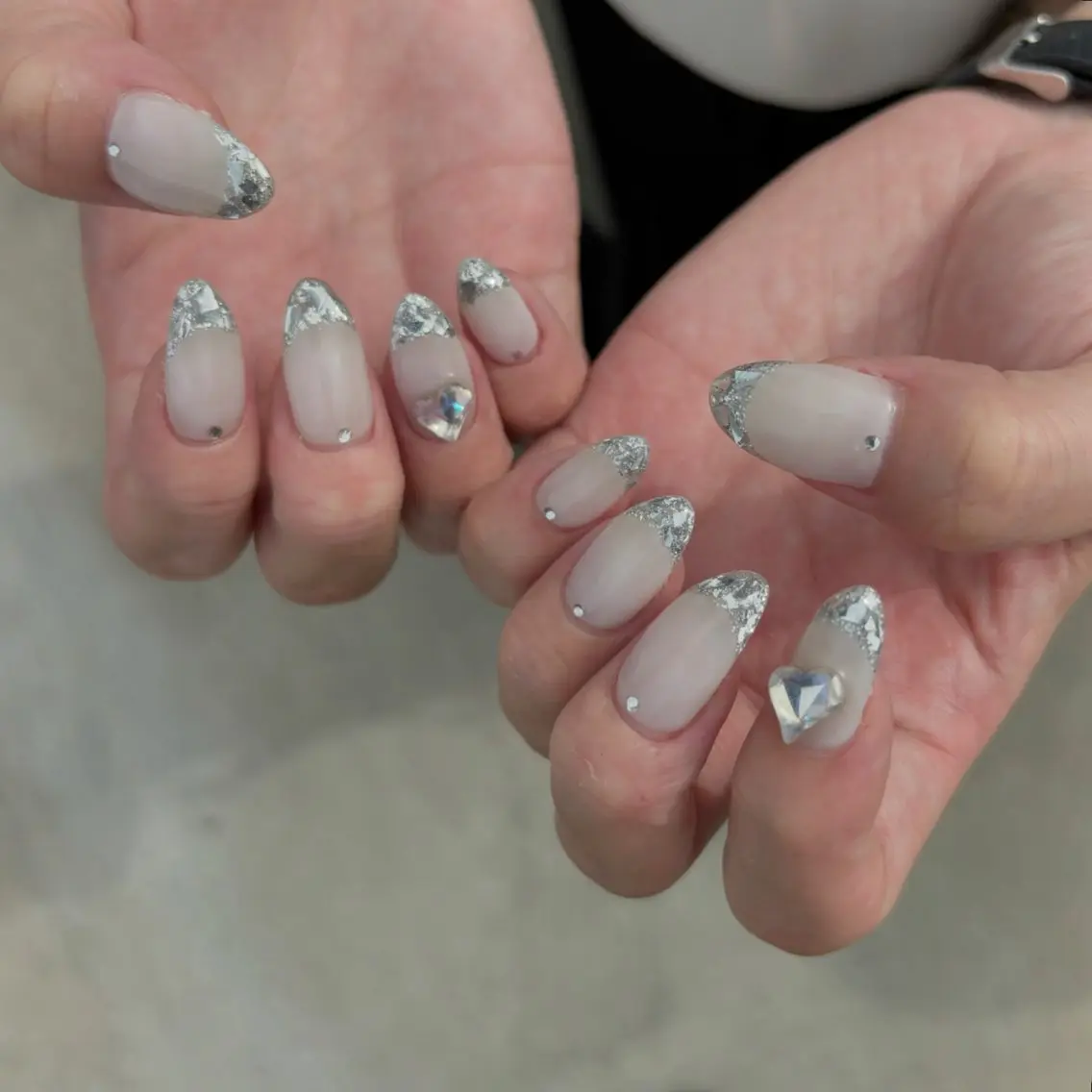 ネイル ハンドネイル Sea  nail by emaのネイルデザイン