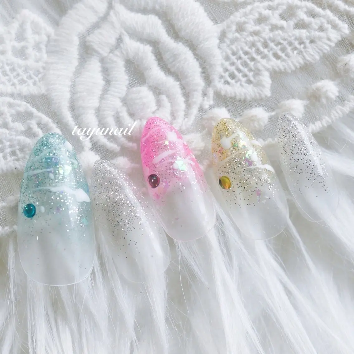 ネイル アートネイル ジェルネイル パラジェル ハンドネイル ネイルサロン 【たゆnail】のネイルデザイン