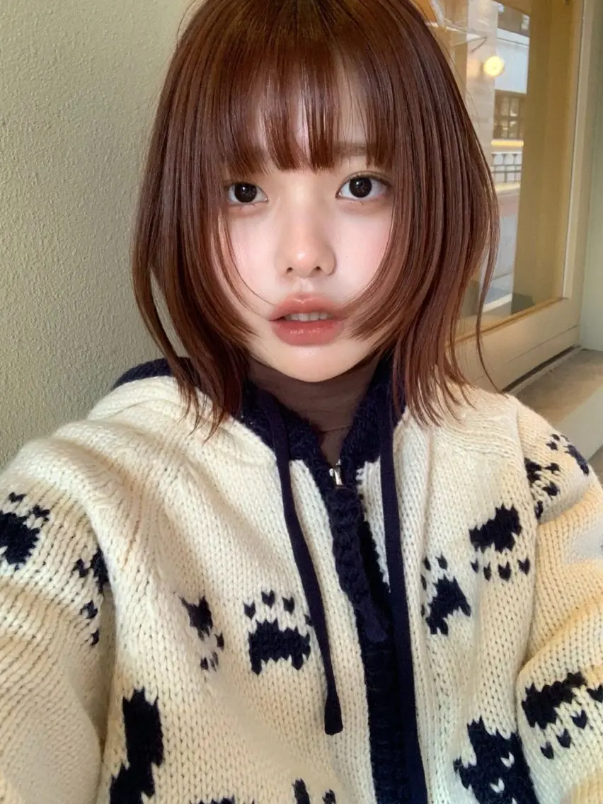 ミディアム 韓国/Y2K 👽土田大珠👽のヘアスタイル