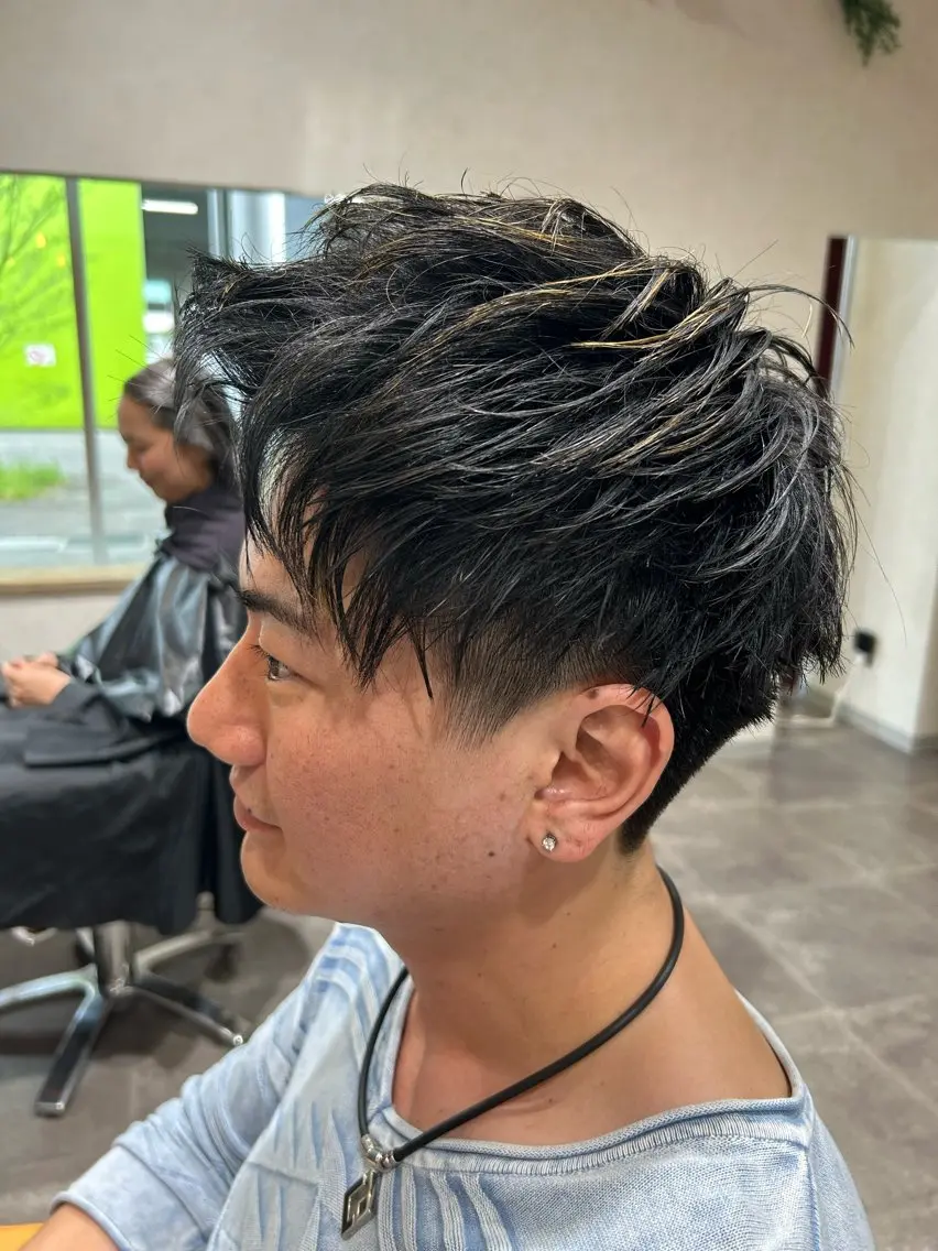 ショート ショートヘア 福壽 智也のヘアスタイル