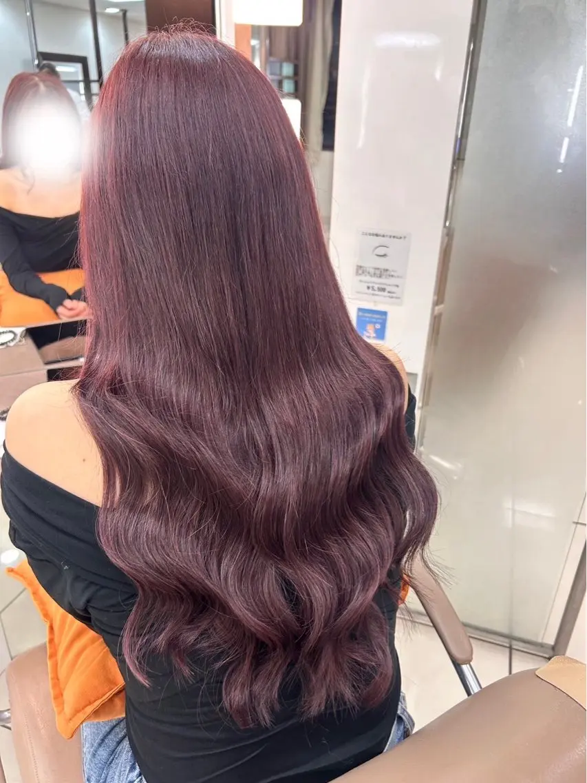 🍑トレンドカラー 🍑横浜のヘアスタイル