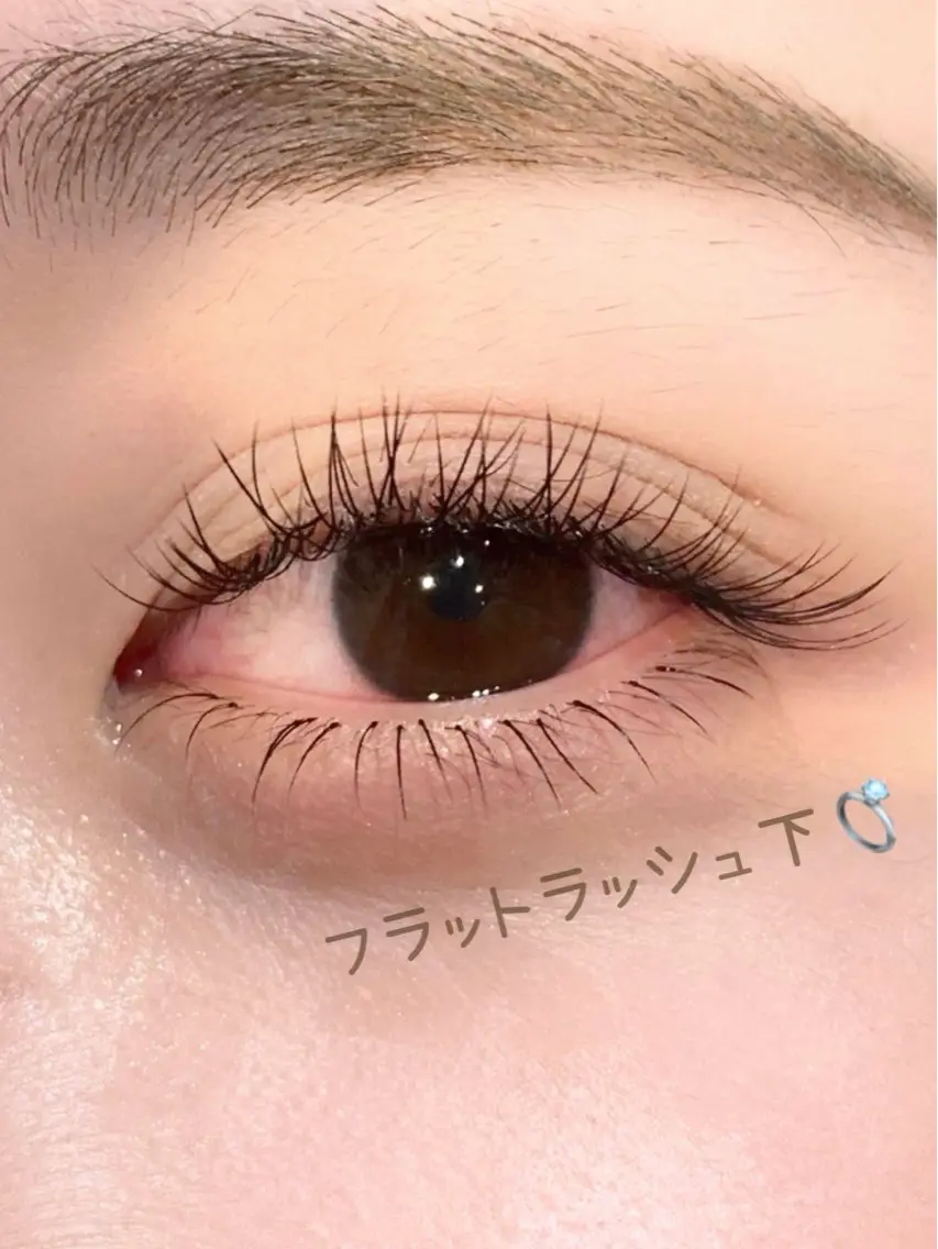 ♡LEDフラットラッシュ♡　下まつげ30本👀✨ リペア❌の写真