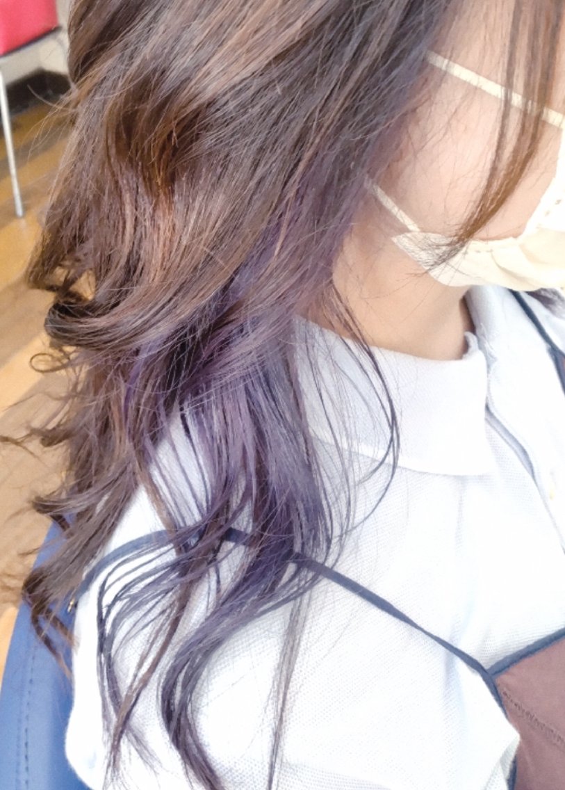 ロング 森長 咲子のヘアスタイル