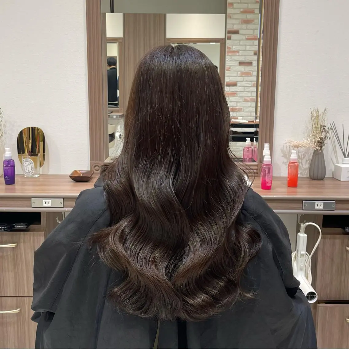 ロング カラー ヘアアレンジ ヘアカラー 𓍯暖色/韓国風 田中沙羅‎𓍯のヘアスタイル