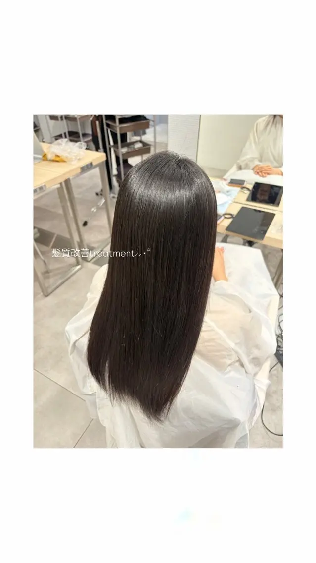 ロング トリートメント kana/透明感🫧 ナチュラルカラーのヘアスタイル