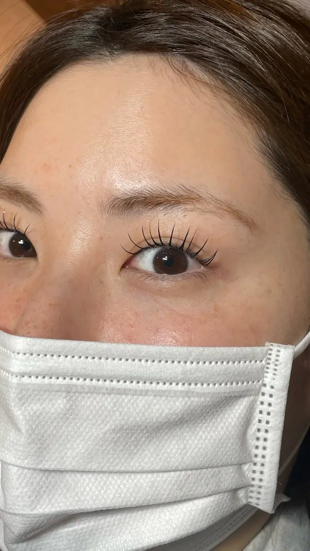 マツエク・マツパ バインドロック 一重×まつ毛パーマ TN 溝の口のネイルデザイン