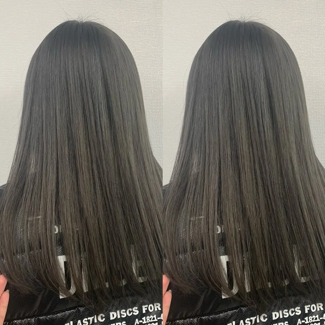 セミロング ブリーチ無しカラー✨ 美鈴のヘアスタイル