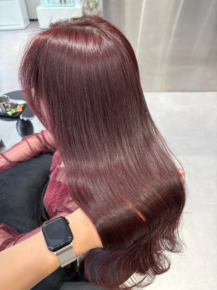 ロング カラー 東 奎吾のヘアスタイル
