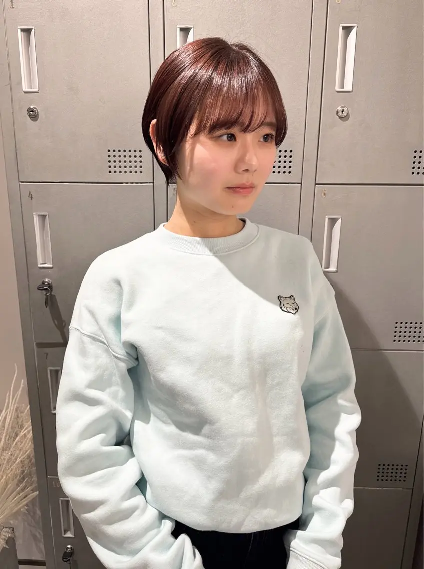 ショート カット ヘアカラー 【天満1艶髪】潤艶/ 髪質改善🌹釣本竜哉のヘアスタイル