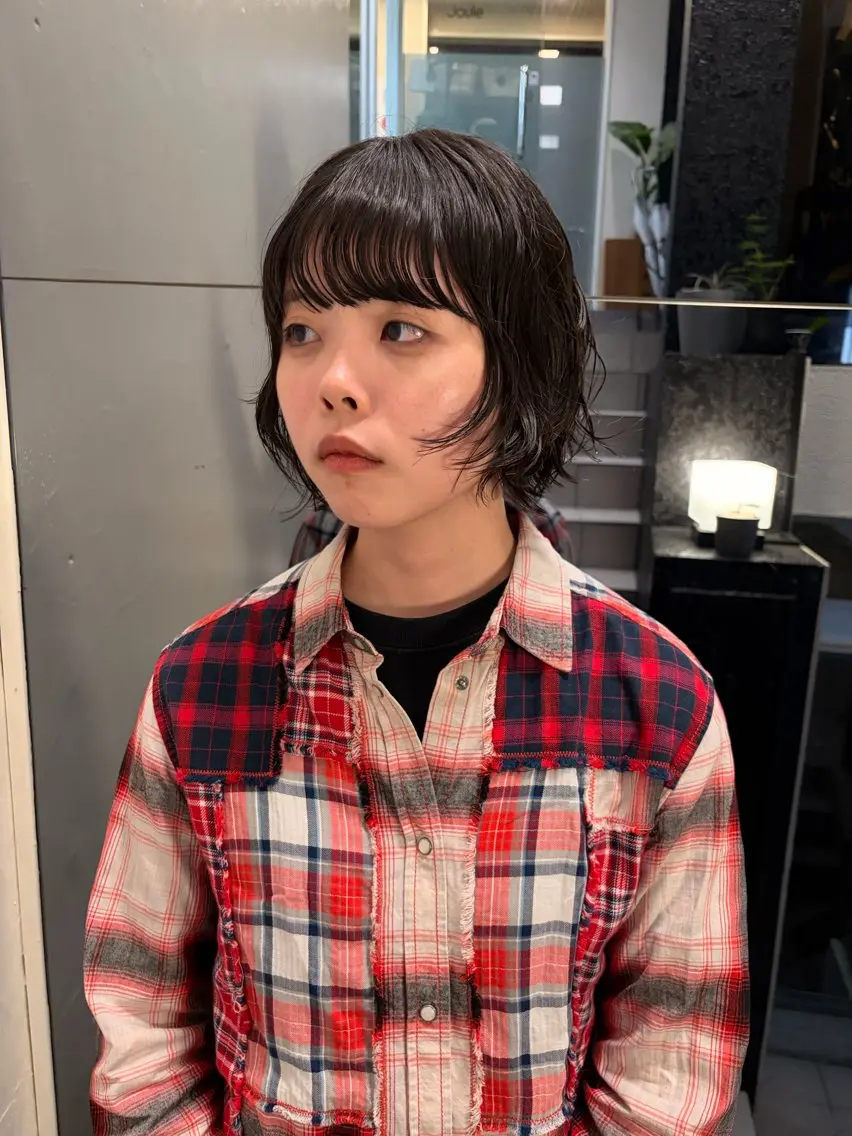 ショート 渡辺奎斗/ ボブ レイヤーカットのヘアスタイル