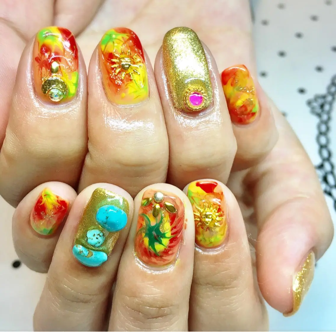 ネイル nailist cocoのネイルデザイン