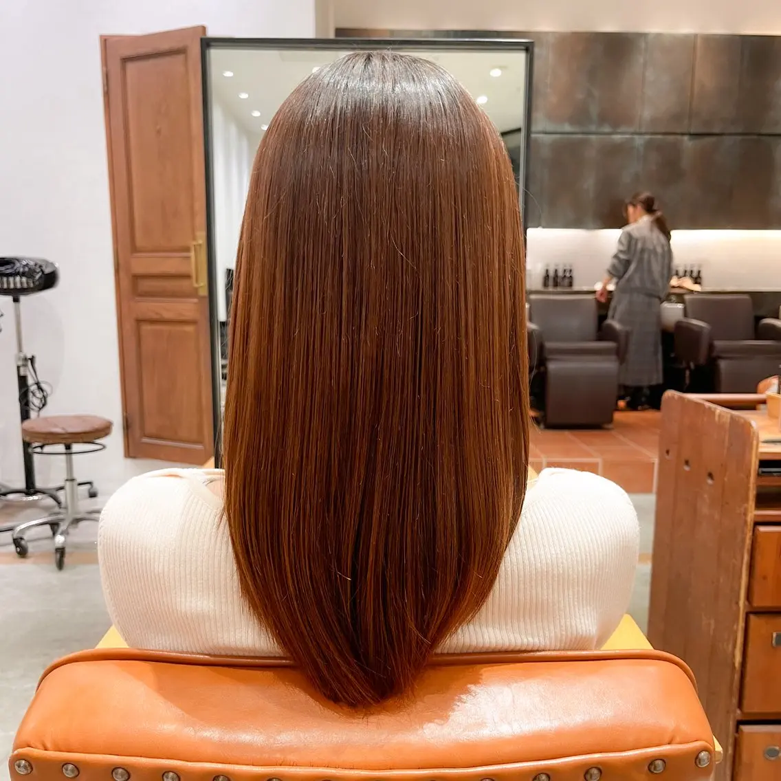 セミロング 似合わせカット✂️ /さとゆな💛のヘアスタイル